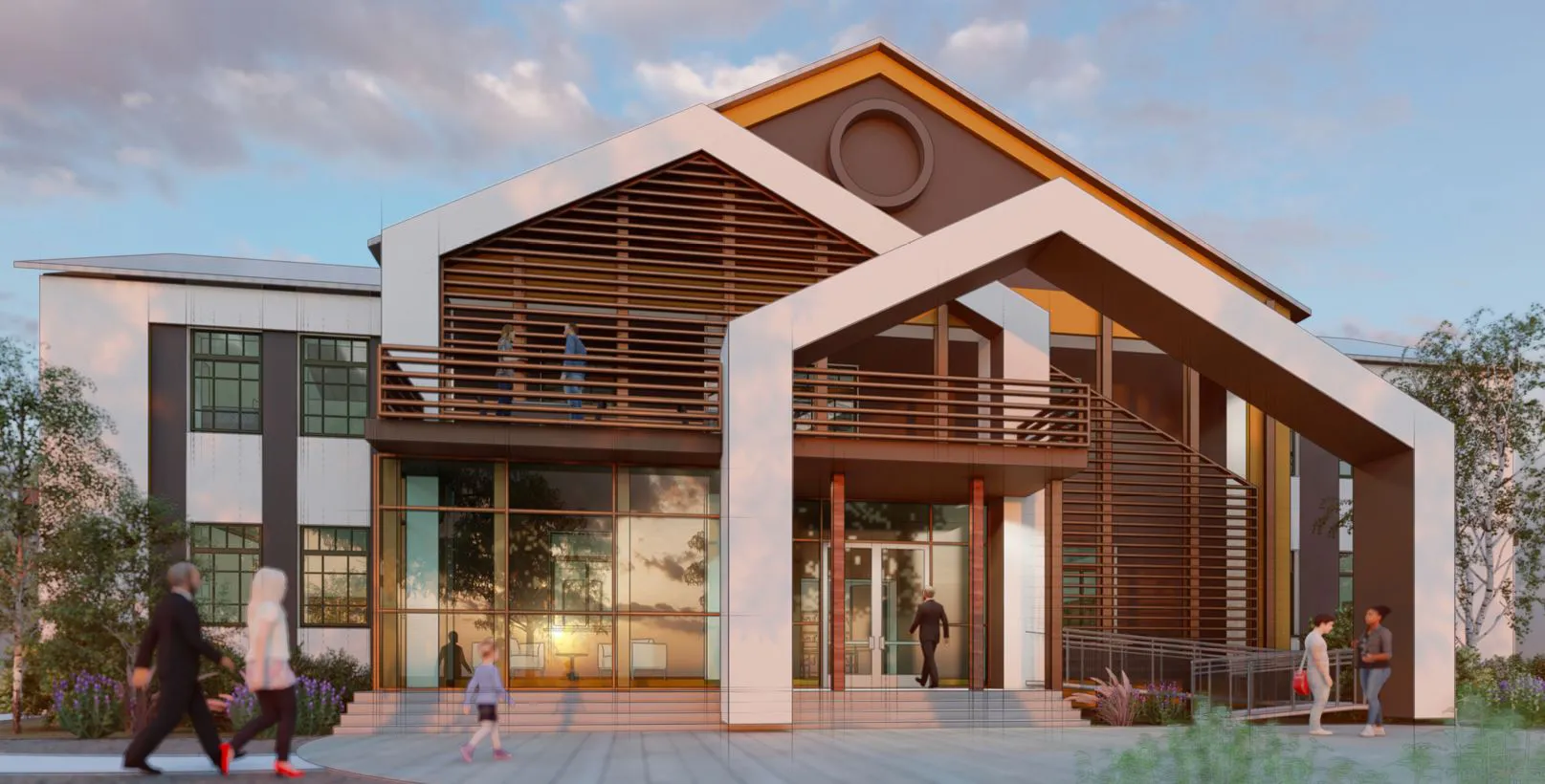 Soldatske Sports and Cultural Center in Trostyanets, Ukraine, project image 2